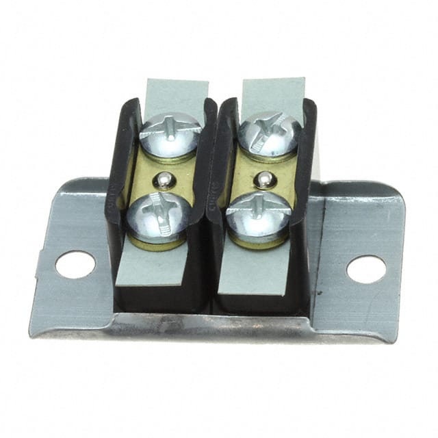 MAT-2 CONN BARRIER STRIP 2CIRC 0.5"