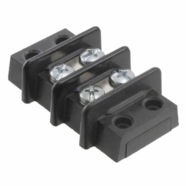 0382100102 CONN BARRIER STRIP 2CIRC 0.563"