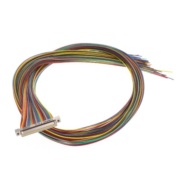 A28000-165 NANO-D 65POS MALE W/ 18IN WIRE
