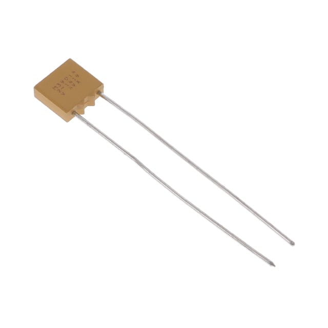 M39014/02-1311V M39014/02-1311V is a military-grade ceramic capacitor with radial leads, rated for -55°C to +125°C operation.