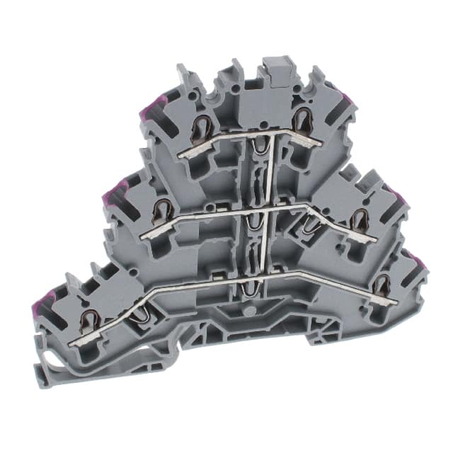 2002-3208 TRIPLE-DECK TERMINAL BLOCK; 6-CO