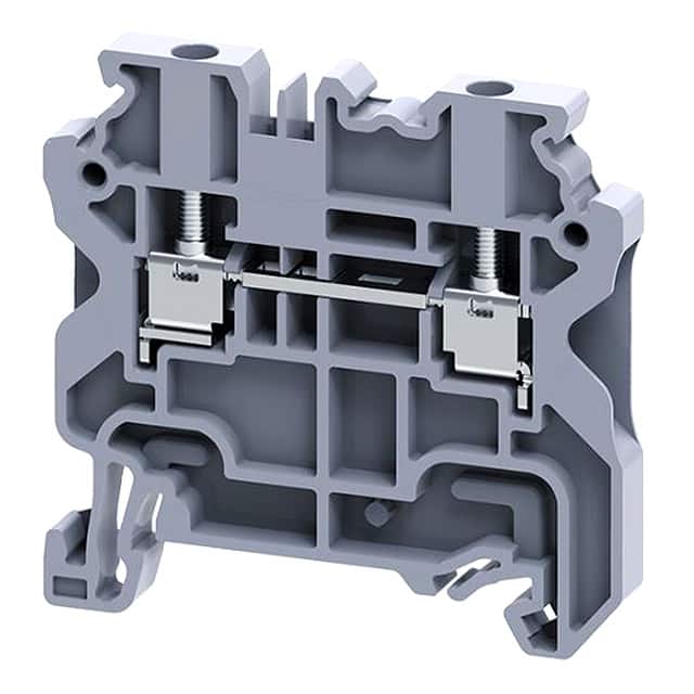 CY2.5 DIN TERM BLK SCREW FEED-THRU