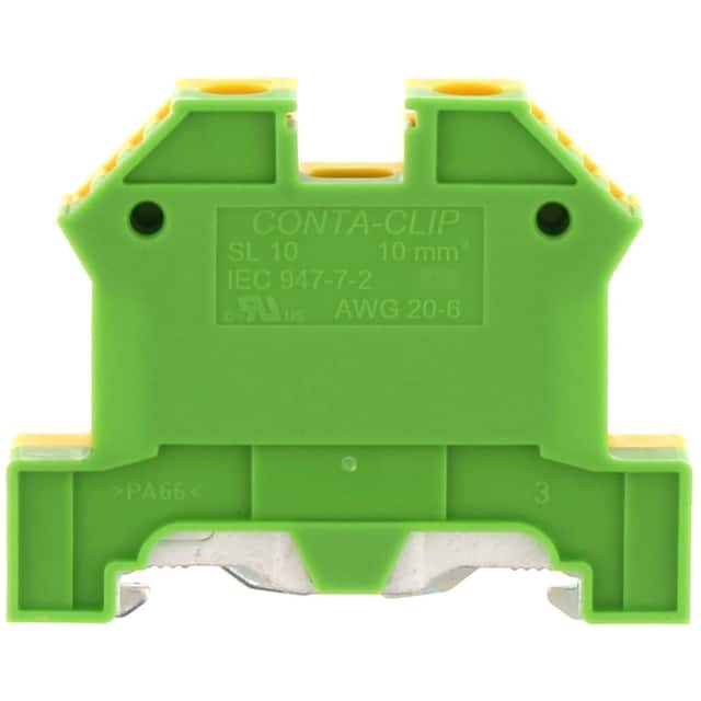 1213.2 10MM,GROUND TERMINAL; 35MM DIN