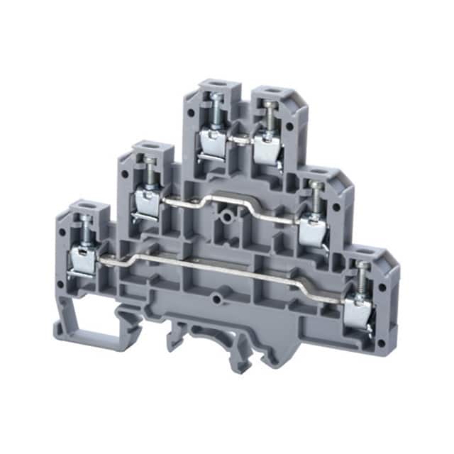 CTL2.5U CONN TERM BLK FEED THRU 12-22AWG