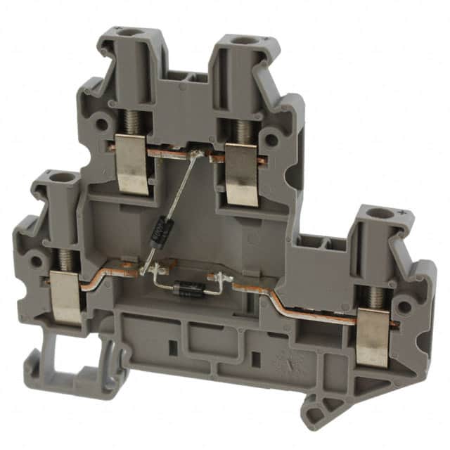 3046676 CONN TERM BLK FEED THRU 12-26AWG