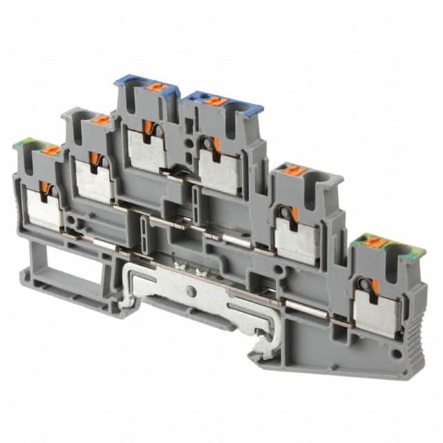 3210538 CONN TERM BLK FEED THRU 12-26AWG