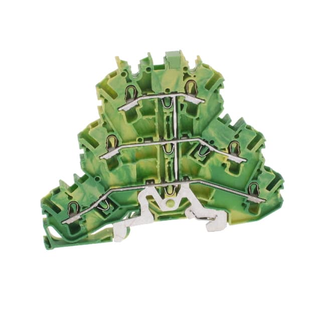 2002-3207 TRIPLE-DECK TERMINAL BLOCK; 6-CO