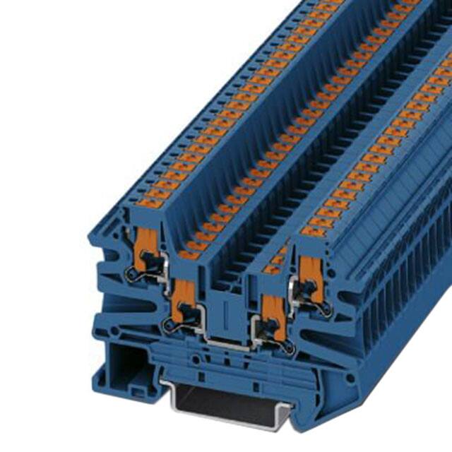 1079006 CONN TERM BLK FEED THRU 12-26AWG