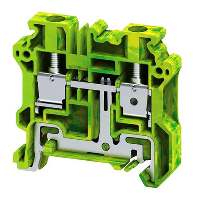 CYG6 DIN TERM BLK SCREW GRND