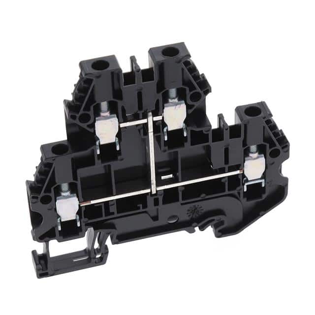 XW5T-S4.0-1.1-2V TRMBLK SCRW4MM 1:1 2TIERBLCK