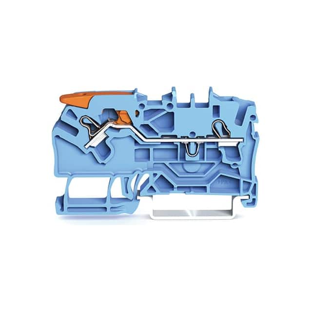2102-1204 2-CONDUCTOR THROUGH TERMINAL BLO