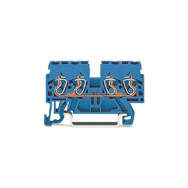 870-834 4-CONDUCTOR THROUGH TERMINAL BLO