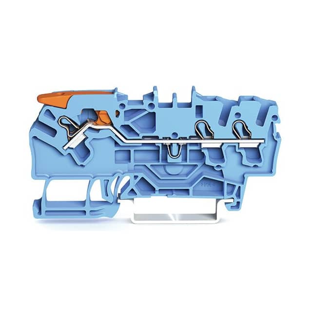 2102-1304 3-CONDUCTOR THROUGH TERMINAL BLO
