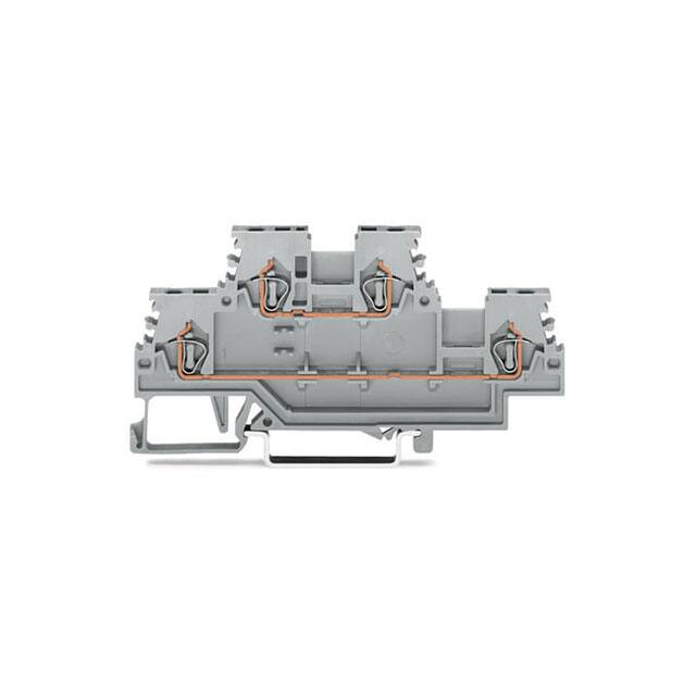 279-501 DOUBLE-DECK TERMINAL BLOCK; THRO