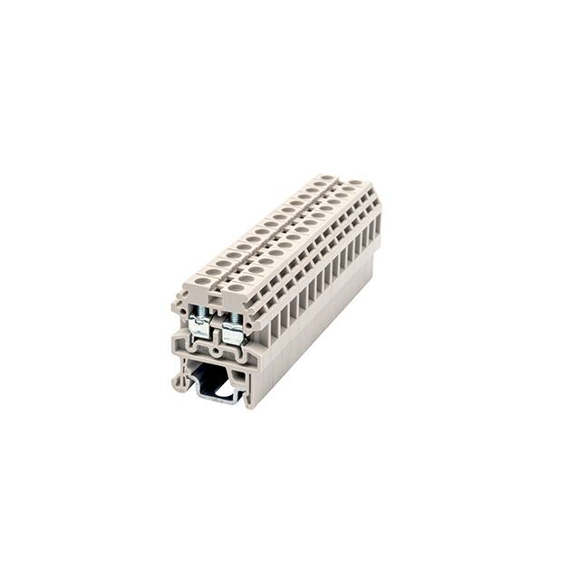 DK2.5S RAIL TERM BLK FEED THRU 12-22AWG
