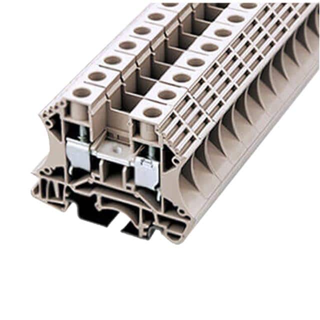 DK10 RAIL TERM BLK FEED THRU 6-20AWG
