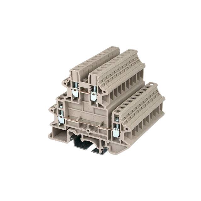 DKK4N RAIL TERM BLK FEED THRU 10-22AWG