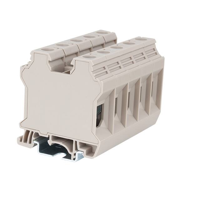 DK35N RAIL TERM BLK FEED THRU 1-12AWG