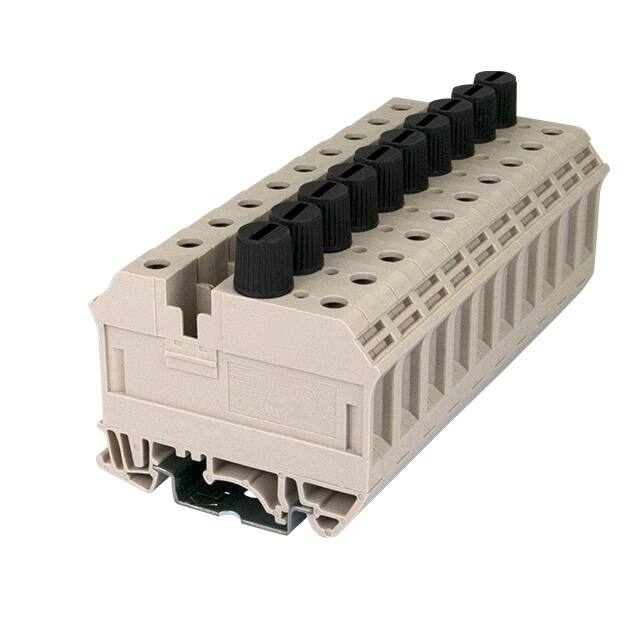 DK10-TF(5X20) RAIL TERM BLK DISCONN 6-22AWG