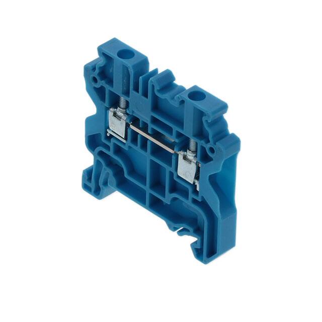 CY4/BU DIN TERM BLK SCREW FEED-THRU