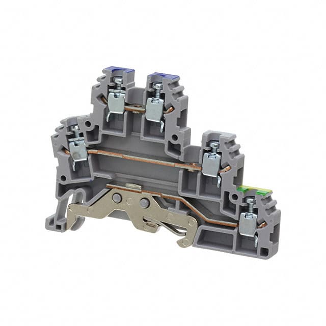 CDLG2.5 DOUBLE LEVEL DIN RAIL TERM BLOCK