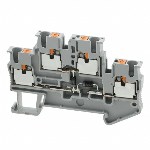 3211430 CONN TERM BLK FEED THRU 12-26AWG