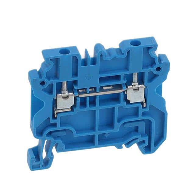 CY2.5/BU DIN TERM BLK SCREW FEED-THRU