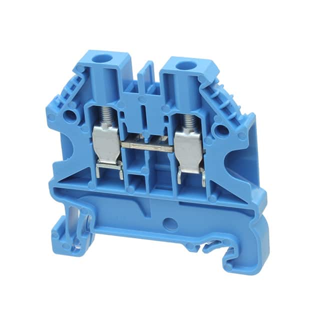 XW5T-S4.0-1.1-1BL TB SCREW 4MM 1:1 1TIER BLUE