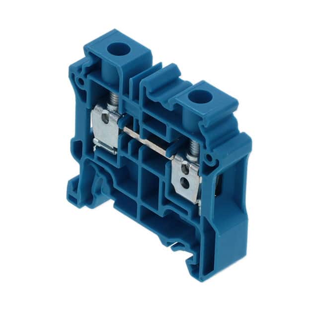 CY10/BU DIN TERM BLK SCREW FEED-THRU