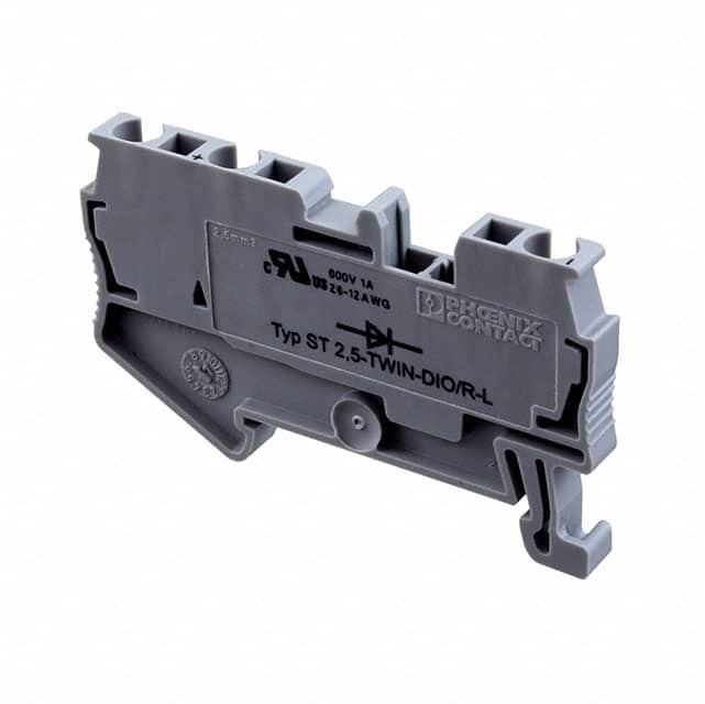 3036521 CONN TERM BLK FEED THRU 12-28AWG
