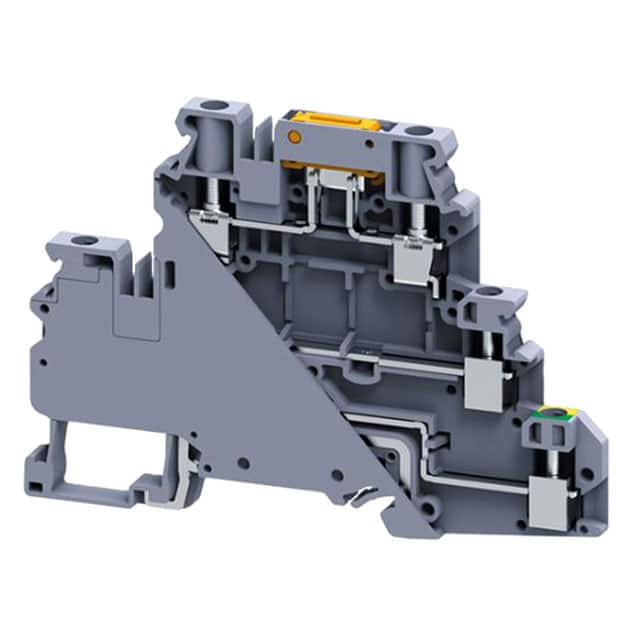 CYDLGK4 DIN TERM BLK SCREW DISCONN