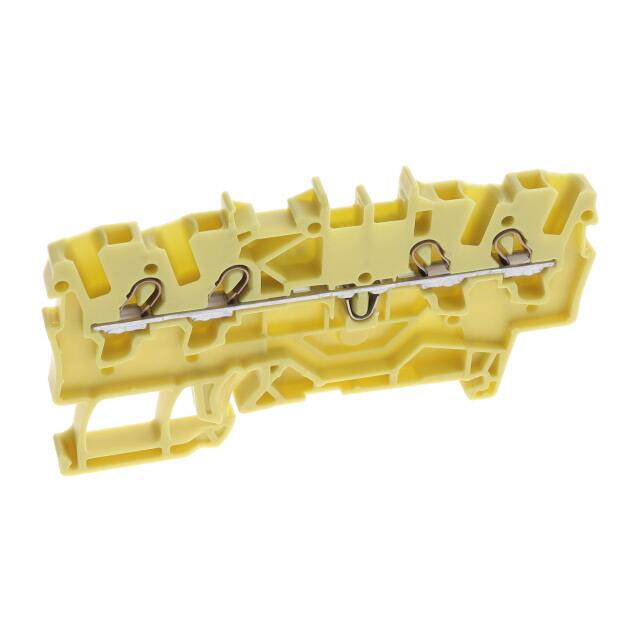 2001-1406 CONN TERM YEL FEED THRU 14-22AWG