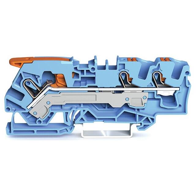 2106-5304 3-CONDUCTOR THROUGH TERMINAL BLO
