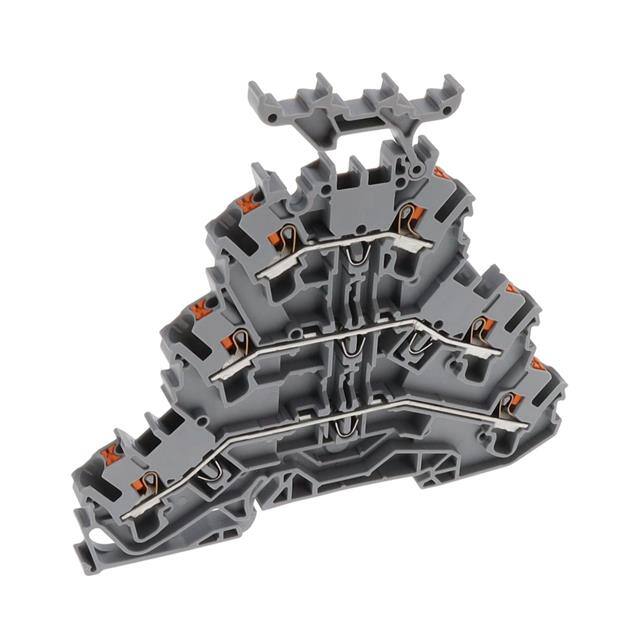 2202-3231 TRIPLE DECK TERM BLOCK WITH PUSH