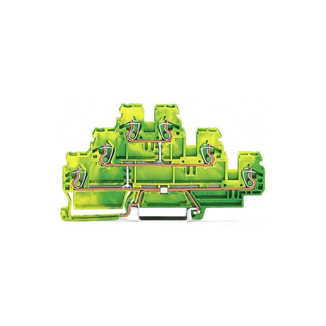 870-557 TRIPLE-DECK TERMINAL BLOCK; 6-CO