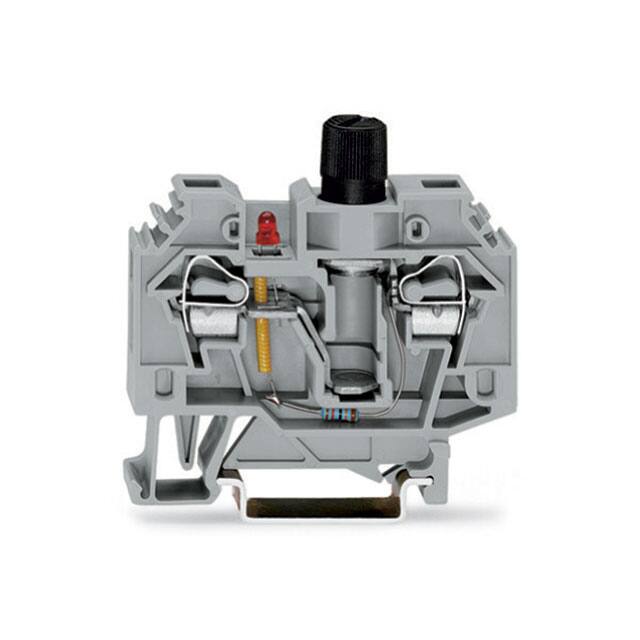 282-128/281-413 2-CONDUCTOR FUSE TERMINAL BLOCK;