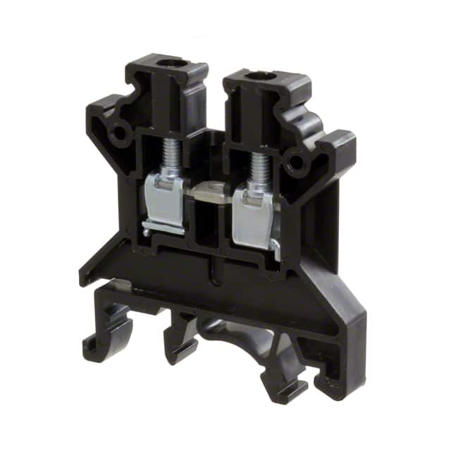 CTS4U-N/BL TERMINAL BLOCK, 6MM, 35A, BLK, 6