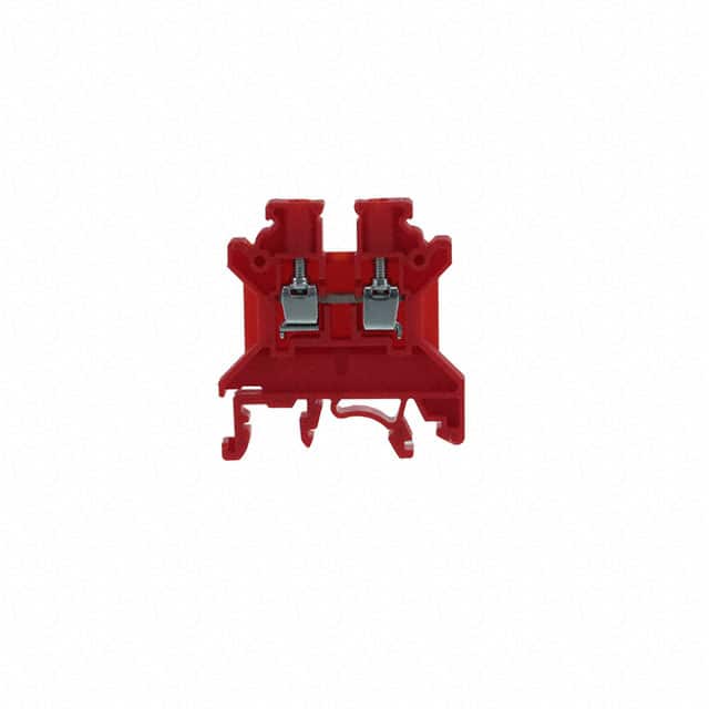 CTS4U-N/R TERMINAL BLOCK, 6MM, 35A, RED, 6
