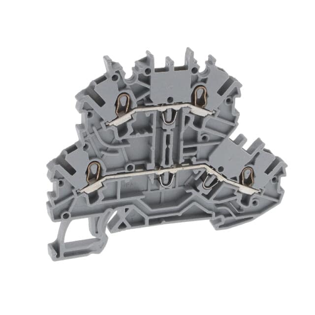 2000-2201 DOUBLE-DECK TERMINAL BLOCK; THRO