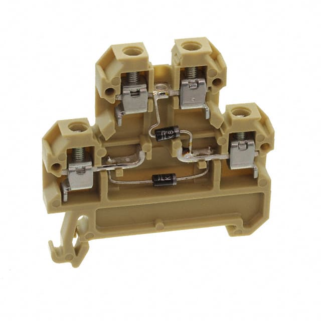 0396660000 CONN TERM BLK FEED THRU 12-22AWG