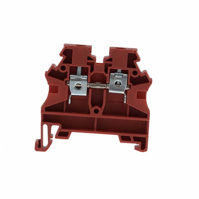 304214 AVK 4RD TERMINAL BLOCK RED 600V