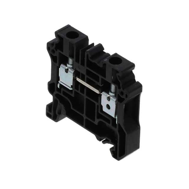CY6/BL DIN TERM BLK SCREW FEED-THRU