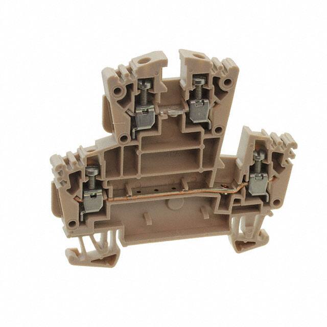 1029100000 CONN TERM BLK FEED THROUGH BEIGE