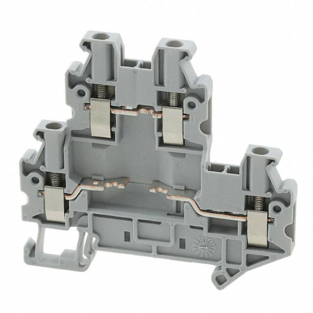 3046757 CONN TERM BLK 12-26 AWG GRAY