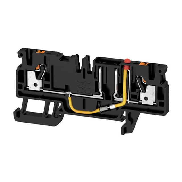 2466600000 FUSE TERMINAL, WITH LED, PUSH IN