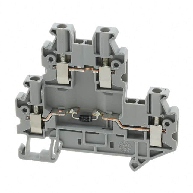 3046728 CONN TERM BLK FEED THRU 12-26AWG