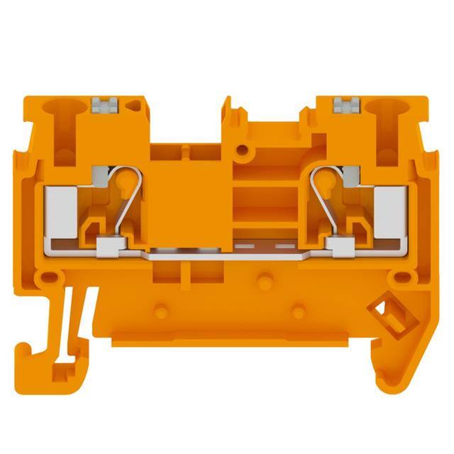 REB-B2B-OR TERM BLK FEED THRU 12-26AWG