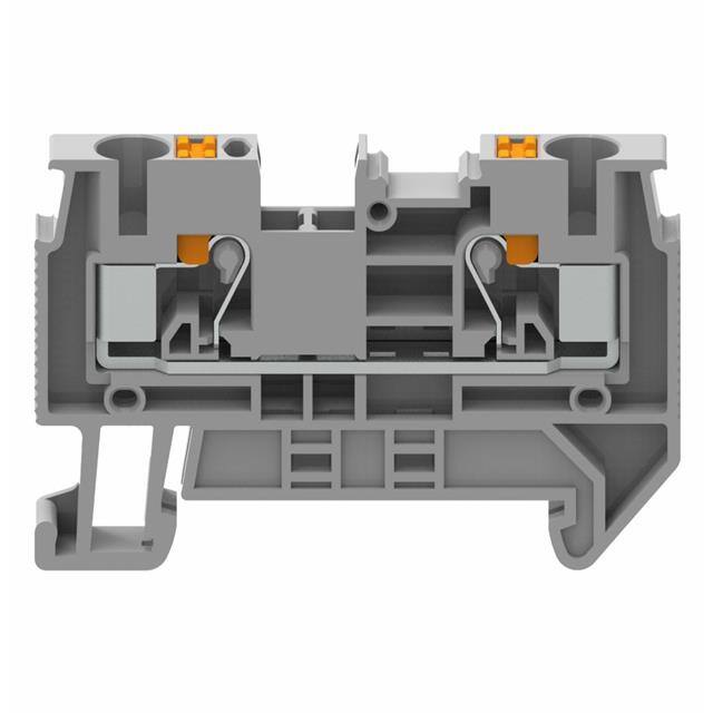 REB-B2C-GY TERM BLK FEED THRU 10-24AWG