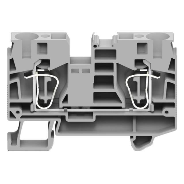 REB-A2E-GY TERM BLK FEED THRU 6-24 AWG