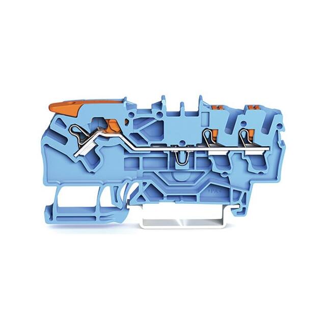 2102-5304 3-CONDUCTOR THROUGH TERMINAL BLO